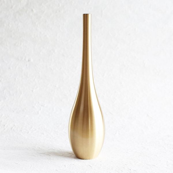 能作　フラワーベース　そろり　L 銀 そろり - L - 銀｜錫製雑貨・酒器の通販は能作オンライン