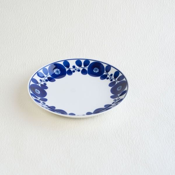 ブルーム リース プレートM 白山陶器