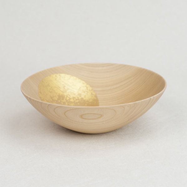 【新品 未使用】 箔一 おぼろ月 ナチュラル８寸ボウル ５点セット 新品 未使用】 箔一 おぼろ月 ナチュラル8寸ボウル 5点セット