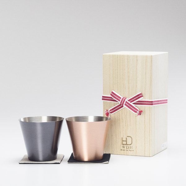 純銅製カップ ペアセット