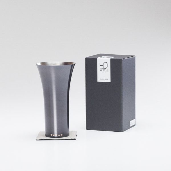 純銅製タンブラー ブラウン