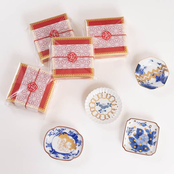 お配りギフト】MAME トラディショナル 4点セット /梅水引ラッピング付