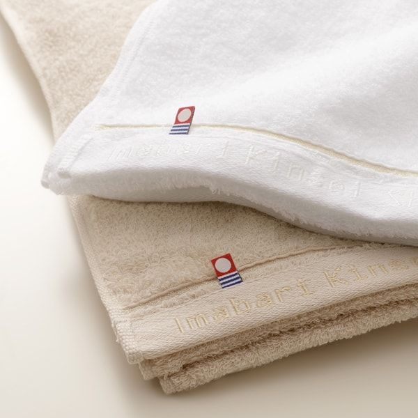 IMABARI KINSEI Shifuku Bath White Towel with Wooden Gift Box Set Made in Japan!! 