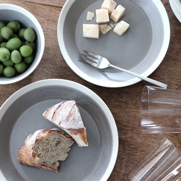 dishes 230プレート moss gray マット