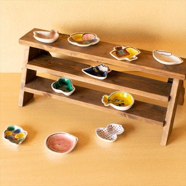 手のひら縁起豆皿 ひょうたん/九谷焼