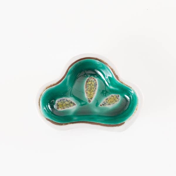 手のひら縁起豆皿 めでたい松/九谷焼