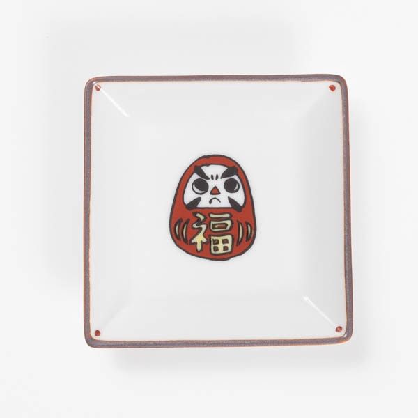 小皿 だるまさん/九谷焼