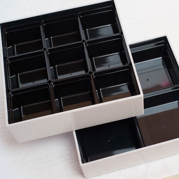 未使用 六角形 3段重箱 3セット（仕切り付き） 未使用 六角形 3段重箱 3セット（仕切り付き） 未使用 六角形 3