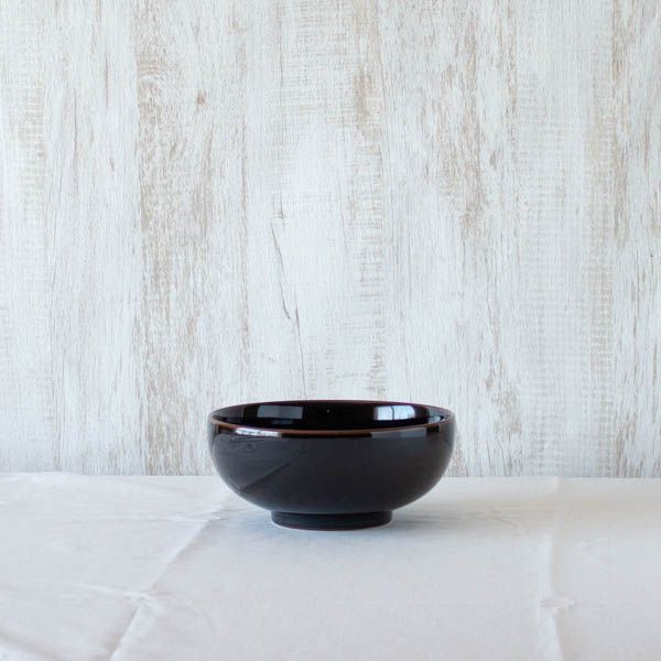 6寸浅めん丼 天目