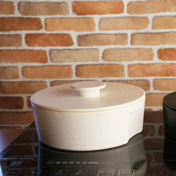 鍋/do-nabe（IH対応）L ホワイト