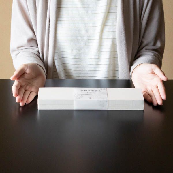 福招き箸置き 五つ小紋