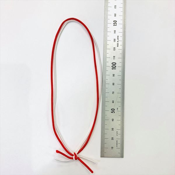 在庫処分】ラッピング 紅白水引ゴムセット 半径16cm【約440本】