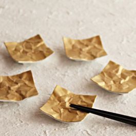 箸置き 金 /クリンクル