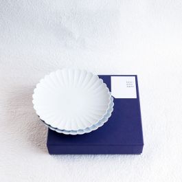 【美品】 パシュミナ プレート2枚セット ミヤマ イゾラ パレットプレート L 2枚組 ギフトボックス入り miyama