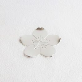 小皿/錫のフラワートレー 桜/能作