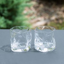 セット】クランプルオールド グラス・タンブラー ペア 薄玻璃 木村硝子店