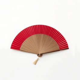 京扇子 赤 桐箱入